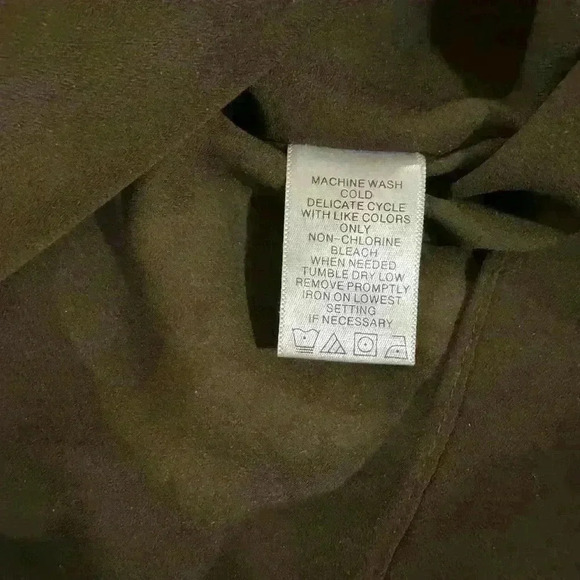 Nine & Co Brown & pink 90s style boho whimsigoth floral midi skirt Size 6 - Picture 5 of 7